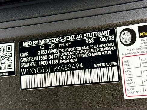 Certified 2023 Mercedes-Benz G 550 image 36
