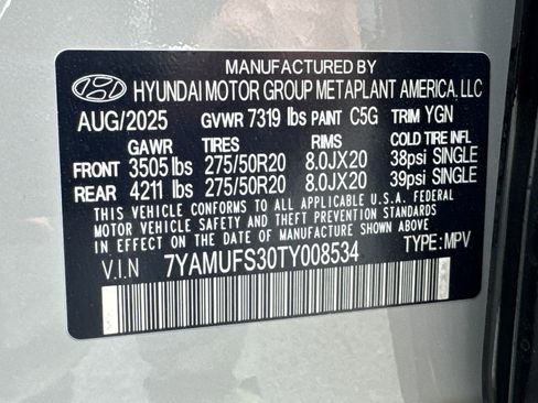 New 2026 Hyundai Ioniq 9 SEL AWD/4WD image 34