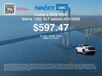 New 2026 GMC Sierra 1500 SLT w/ SLT Premium Package