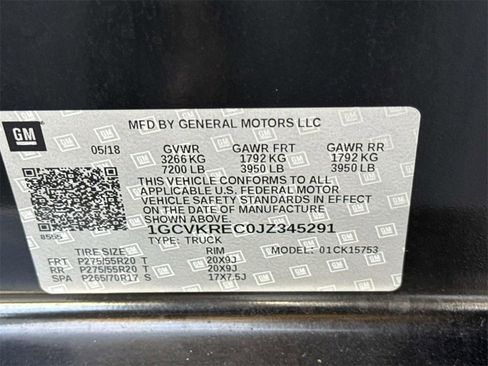 Used 2018 Chevrolet Silverado 1500 LT w/ All Star Edition image 11