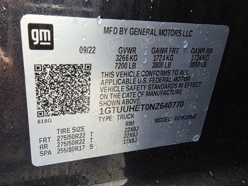 Used 2022 GMC Sierra 1500 Denali Ultimate image 33