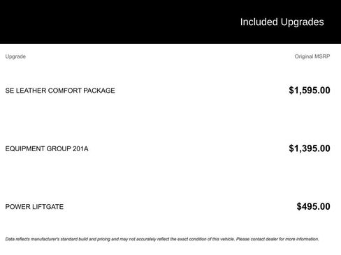 Used 2016 Ford Escape SE w/ SE Leather Comfort Package image 3