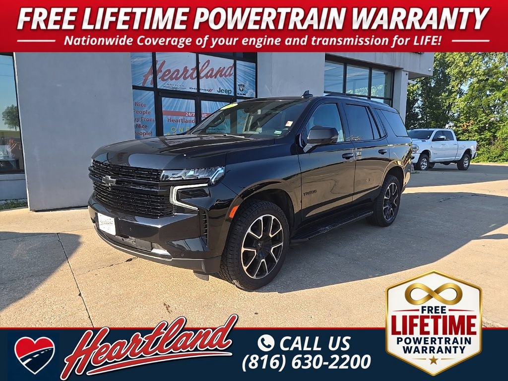 Used 2021 Chevrolet Tahoe RST w/ Luxury Package AWD/4WD image 1