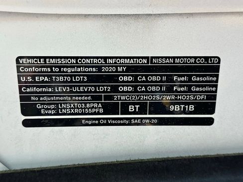 Used 2020 Nissan Frontier SV w/ Midnight Edition Floor Mats image 34