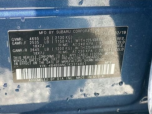Used 2019 Subaru Outback 2.5i Limited AWD/4WD image 33