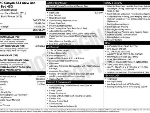 Used 2024 GMC Canyon AT4 w/ AT4 Premium Package image 4