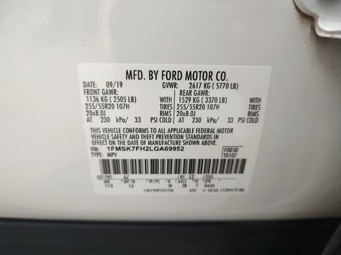 Used 2020 Ford Explorer Limited RWD image 36