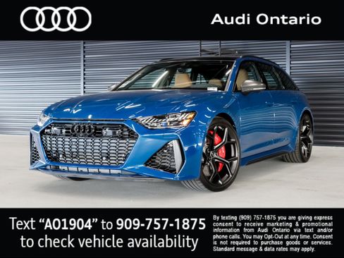 Used 2025 Audi RS 6 performance w/ Matte Carbon Package image 1