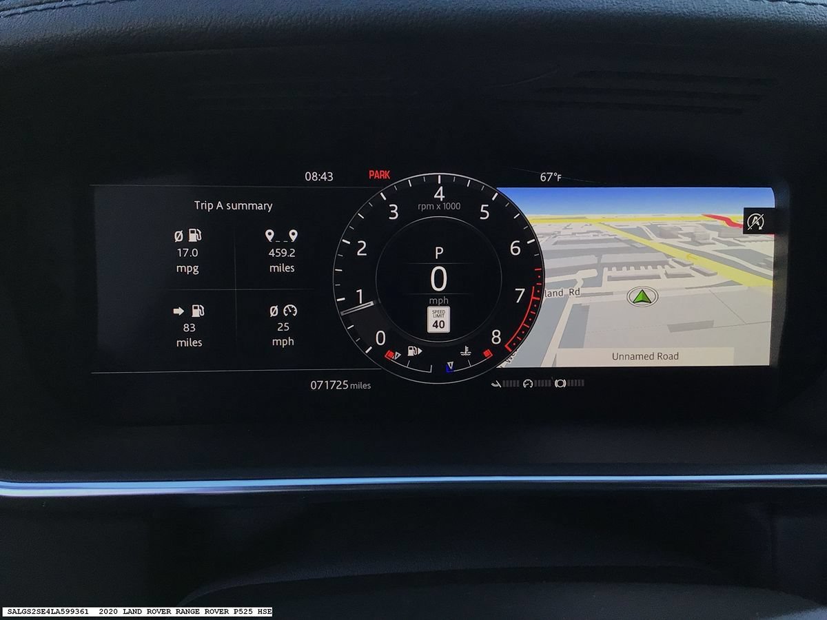 Used 2020 Land Rover Range Rover HSE AWD/4WD image 13