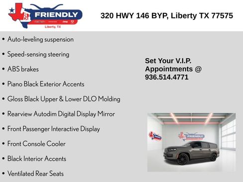 Used 2024 Jeep Grand Wagoneer L Series II w/ Quick Order Packagew 28T image 20