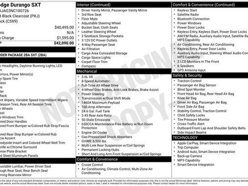 Used 2022 Dodge Durango SXT image 39