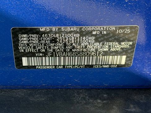 Used 2025 Subaru WRX Premium AWD/4WD image 32