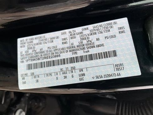 Used 2024 Ford F350 Lariat w/ Black Appearance Package image 28