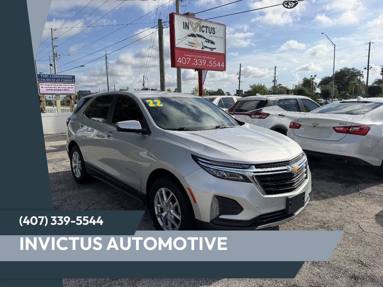 Used 2022 Chevrolet Equinox LT w/ Driver Convenience Package FWD image 1