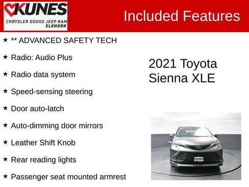 Used 2021 Toyota Sienna XLE FWD image 4