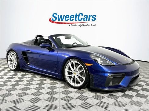 Used 2023 Porsche 718 Boxster Spyder RWD image 1