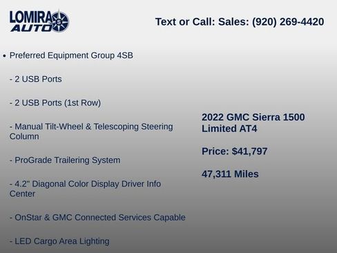 Used 2022 GMC Sierra 1500 AT4 w/ AT4 Preferred Package AWD/4WD image 9