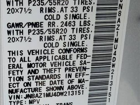 Used 2013 Nissan Murano LE FWD image 29