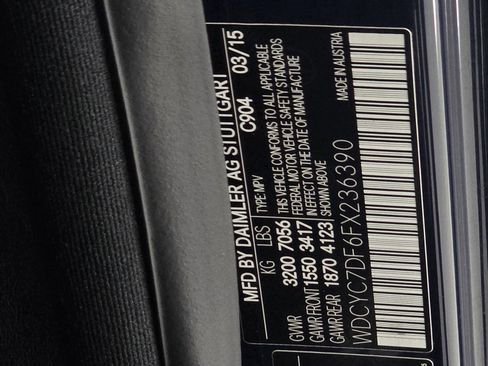 Used 2015 Mercedes-Benz G 63 AMG G 63 AMG image 36