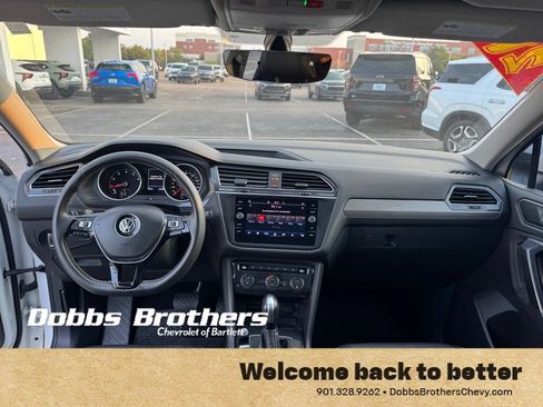 Used 2021 Volkswagen Tiguan SE w/ Panoramic Sunroof Package FWD image 13