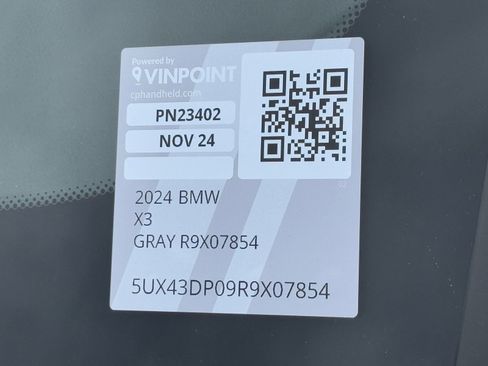 Used 2024 BMW X3 sDrive30i w/ Convenience Package image 30