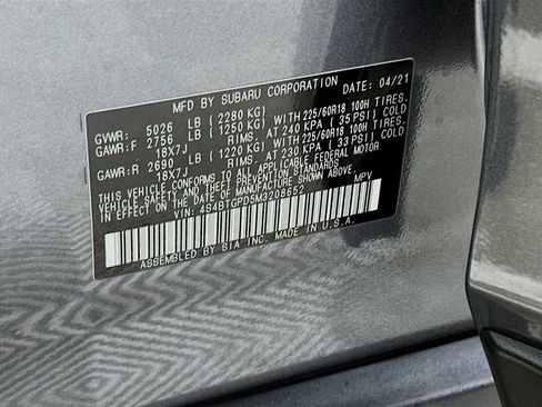 Used 2021 Subaru Outback Touring XT AWD/4WD image 27