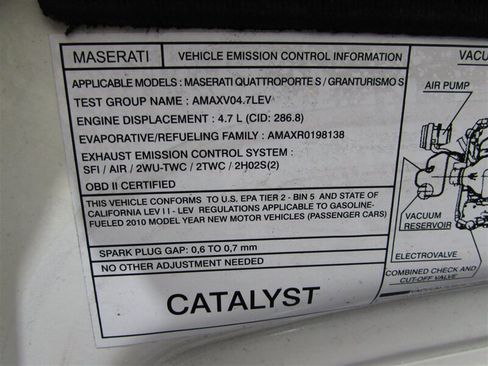 Used 2010 Maserati GranTurismo S image 79