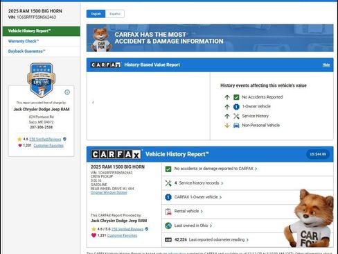 Used 2025 RAM 1500 Big Horn image 12