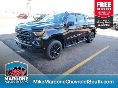 Certified 2025 Chevrolet Silverado 1500 Custom Trail Boss w/ Turbomax Blackout Package