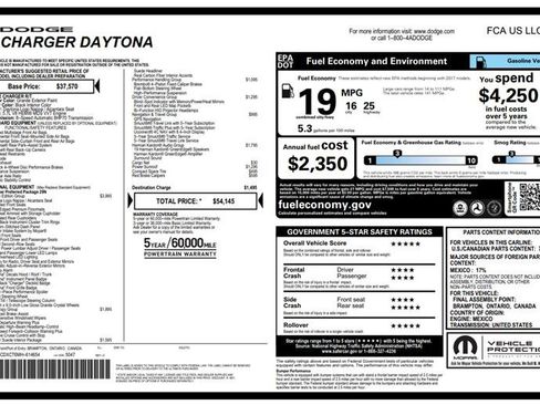 Used 2021 Dodge Charger R/T w/ Daytona Edition Group RWD image 3