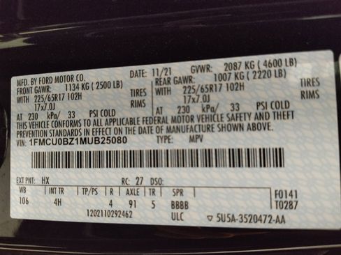 Used 2021 Ford Escape SE image 33