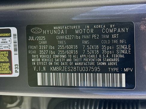 New 2026 Hyundai Palisade XRT Pro image 33