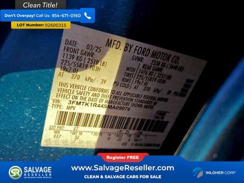 Used 2025 Ford Mustang Mach-E Select w/ Interior Protection Package image 17