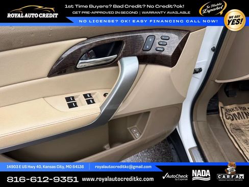 Used 2012 Acura MDX w/ Technology & Entertainment AWD/4WD image 8