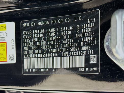 Certified 2025 Honda Civic Sport Touring image 39