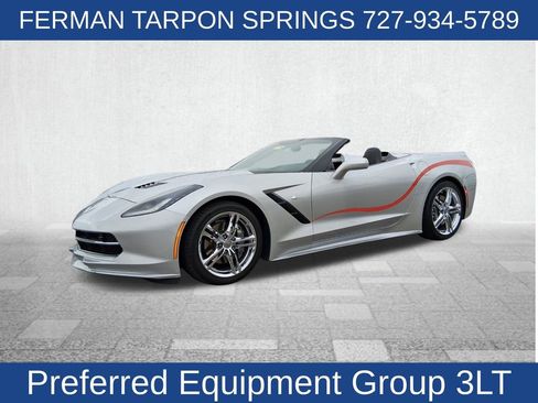Used 2017 Chevrolet Corvette Stingray 2D Convertible w/ 3LT Preferred Equipment Group image 6