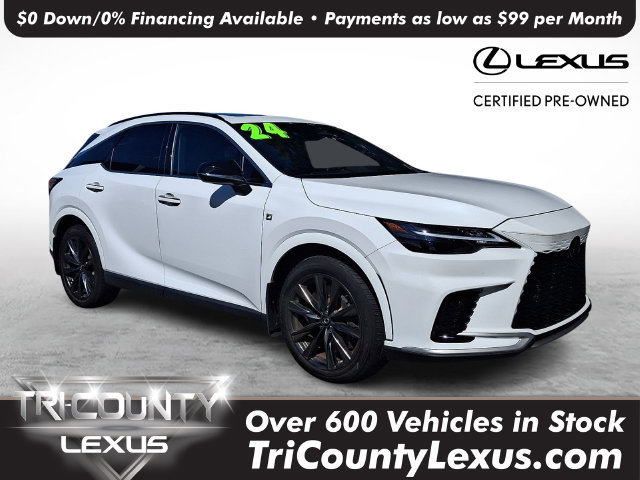 Certified 2024 Lexus RX 350 F Sport w/ Technology Package AWD/4WD image 1
