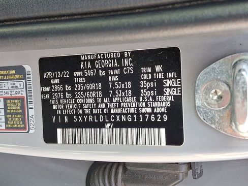 Used 2022 Kia Sorento S AWD/4WD image 27