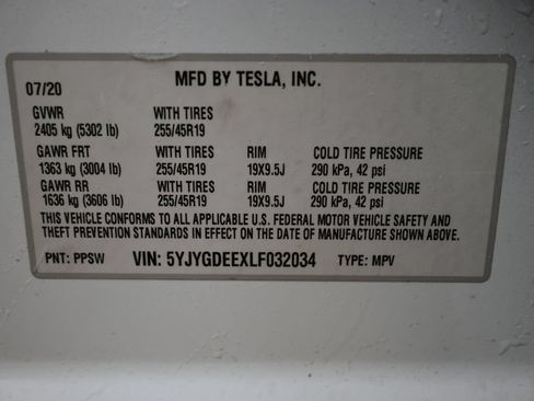 Used 2020 Tesla Model Y Long Range AWD/4WD image 5