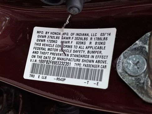 Used 2014 Honda Civic EX image 29