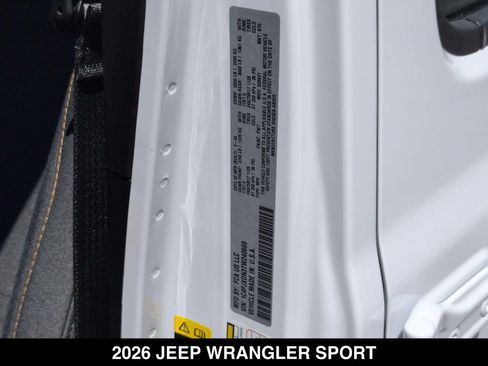 Used 2026 Jeep Wrangler Unlimited Sport AWD/4WD image 26
