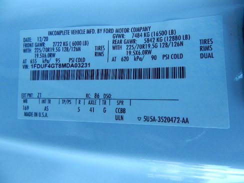 Used 2021 Ford F450 XL w/ Power Equipment Group image 29