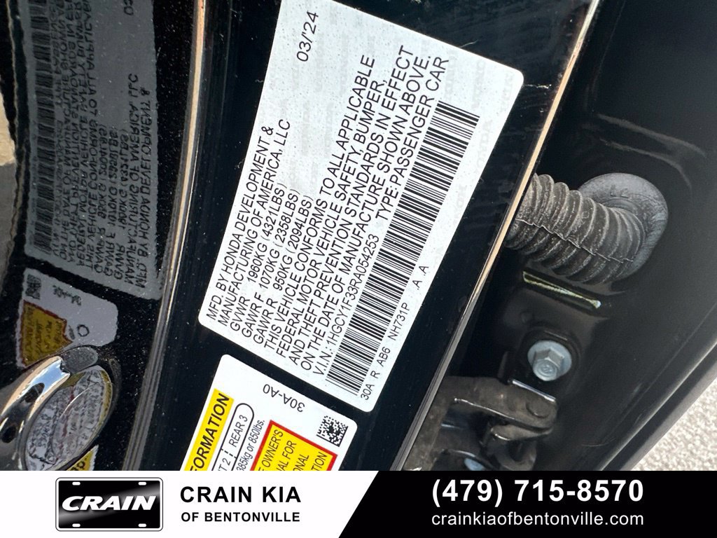 Used 2024 Honda Accord EX image 19