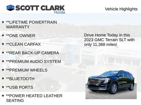 Used 2023 GMC Terrain SLT w/ LPO, Floor Liner Package FWD image 12