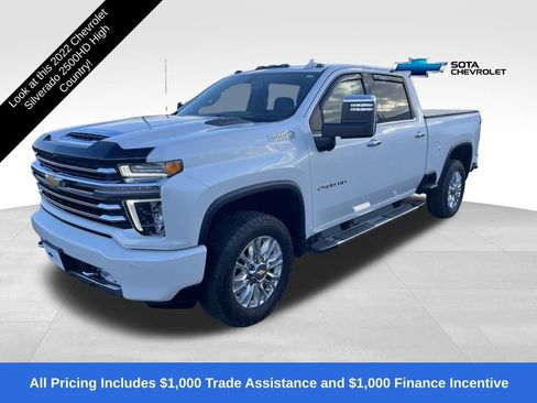 Used 2022 Chevrolet Silverado 2500 High Country w/ Z71 Off-Road Package image 1