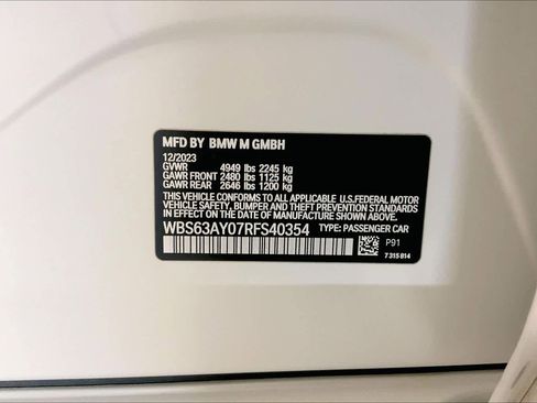 Used 2024 BMW M3 CS w/ M Driver's Package image 37