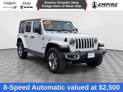 Used 2022 Jeep Wrangler Unlimited Sahara w/ LED Lighting Group