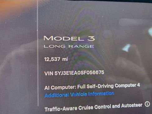 Used 2025 Tesla Model 3 Long Range RWD image 12