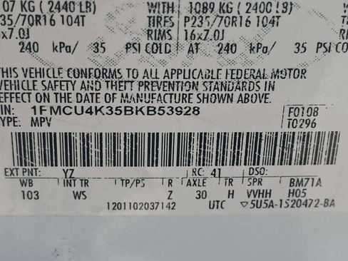 Used 2011 Ford Escape 2WD Hybrid image 10