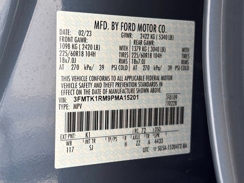 Certified 2023 Ford Mustang Mach-E Select RWD image 47